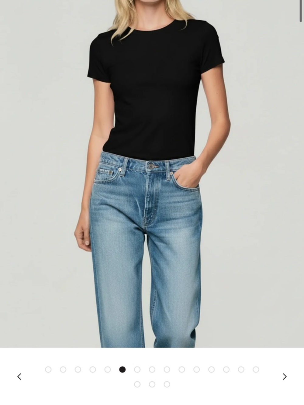 Classic High-Rise Light Blue Women's Jeans